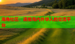海角社区：连接海内外华人的交流平台