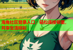 海角社区登录入口：轻松连接邻里，共享生活精彩