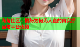 海角社区：揭秘为何无人查的真实原因与平台优势