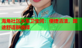 海角社区火车卫生间：便捷清洁，旅途舒适新选择