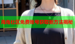 海角社区免费账号获取新方法揭秘