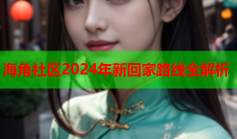 海角社区2024年新回家路线全解析