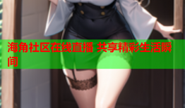 海角社区在线直播 共享精彩生活瞬间