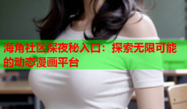 海角社区深夜秘入口：探索无限可能的动态漫画平台